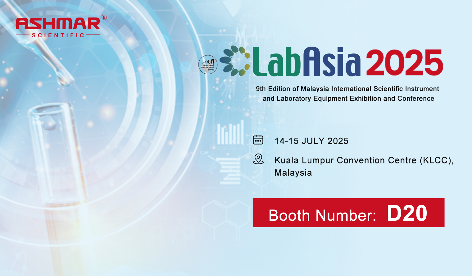 展会邀约 | ASHMAR诚邀您参加LAB ASIA 202