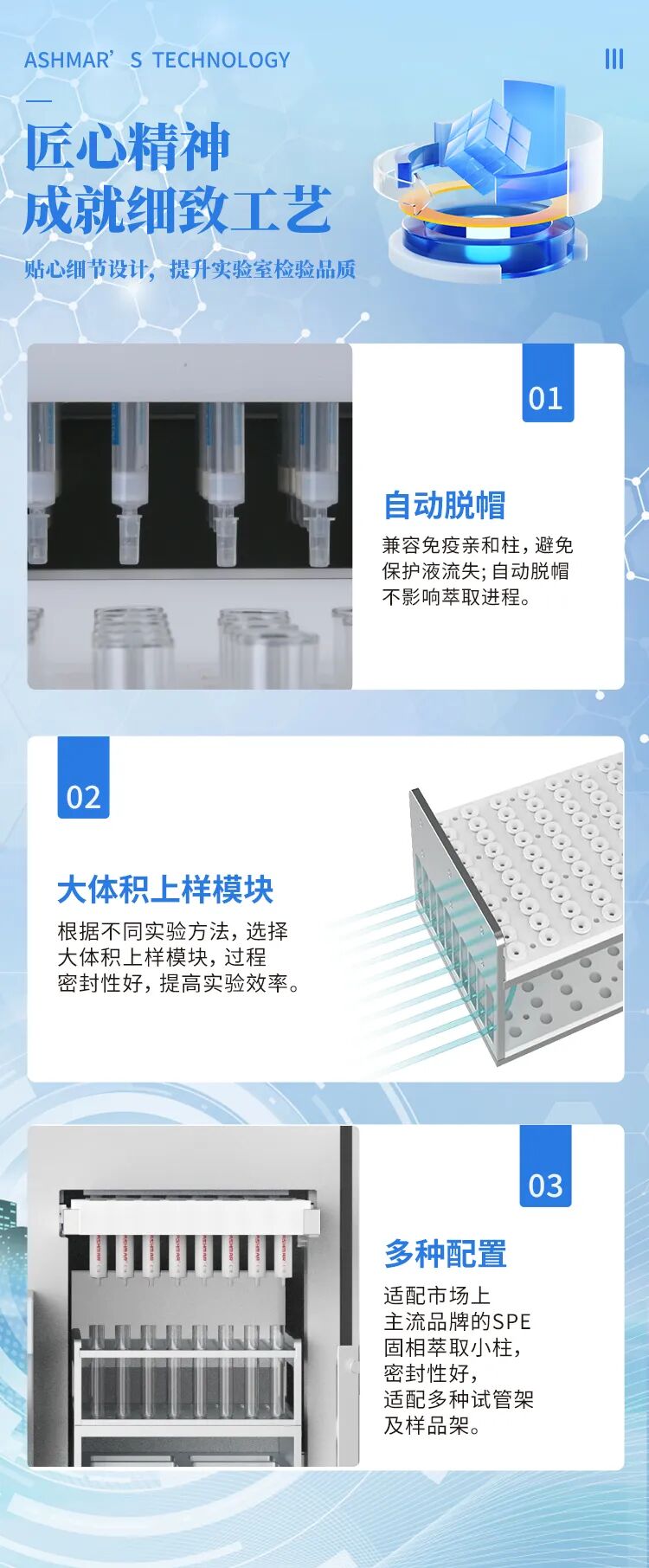 全链路样品前处理设备矩阵｜阿斯曼尔一站式实验室解决方案(图15)